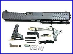 G17 complete Slide-black-RMR cut-OEM factory new lower parts kit- Free Shipping