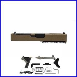 G19 Complete Assembled FDE Window Slide Ported Barrel with LPK Billet Trigger
