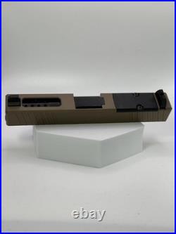 G19 Complete Assembled FDE Window Slide Ported Barrel with LPK Billet Trigger