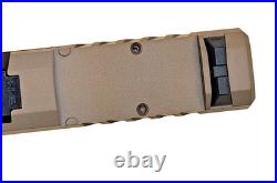 G19 Complete Slide Single ROW Ported FDE Slide/Barrel fits Glock 19 Gen 3