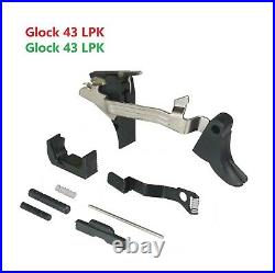 G43 Complete Lower Parts Kit 9-MM LPK SS-80 Polymer, Glock 43 LPK