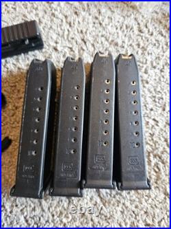 GLOCK 22 GEN 4 COMPLETE Build Kit Slide/frame Parts/9mm Conv Barrel/magazines