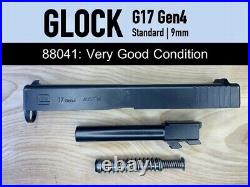 GLOCK G17 Gen4 Complete OEM 9mm Slide & Lower Parts Kit (LPK) Very Good Cond