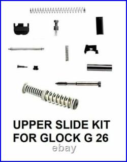 GLOCK G26 GEN 1-3 OEM Complete Upper Slide Rebuild Parts Kit 9mm Genuine OEM