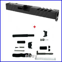 Gen 3 Glock 19 Slide 9mm RMR Ready + Cover Plate With Upper Parts Completion Kit