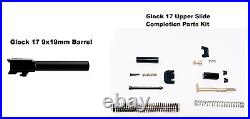 Glock 17 9mm Barrel + Upper Parts Slide Completion Kit Gen3 USA Made PF940V2
