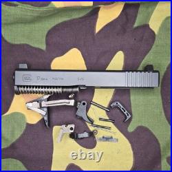 Glock 17 Gen 4 Black Slide OEM Complete with OEM Lower Parts Kit USED Tall Sight