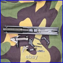 Glock 17 Gen 4 Black Slide OEM Complete with OEM Lower Parts Kit USED Tall Sight