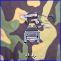 Glock 17 Gen 4 Black Slide OEM Complete with OEM Lower Parts Kit USED Tall Sight