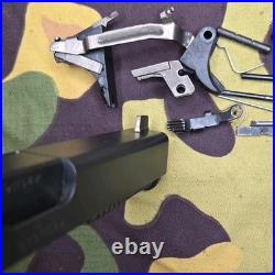 Glock 17 Gen 4 Black Slide OEM Complete with OEM Lower Parts Kit USED Tall Sight