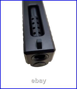 Glock 17 Gen 5 Complete Slide Ported Black RMR Slide/Barrel fits Glock 17 G5