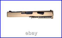 Glock 17 Gen 5 Complete Slide Ported Window FDE fits G17 Gen 5