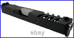 Glock 17 Slide 9mm Complete RMR Cut SS Barrel + 10rd Mag & BUIS USED Condition