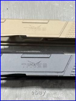 Glock 17 gen 3 slide NEW FDE TRIANGLE PORT CUT- FITS GEN 1,2,3,4 #111