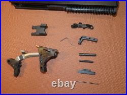Glock 17T OEM Frying Pan Finish COMPLETE Factory Slide, Locking Block Parts RARE