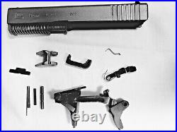 Glock 19 G19 SILVER COMPLETE Slide ASSEMBLY Parts Kit Gen 4 FITS 23 26 TRIGGER