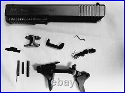 Glock 19 G19 SILVER COMPLETE Slide ASSEMBLY Parts Kit Gen 4 FITS 23 26 TRIGGER