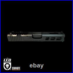 Glock 19 GEN 1-3 Complete Slide Optic Ready G19 Cerakote Black
