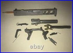 Glock 19 Gen 3 Complete Wuelf Slide RMR Cut and Lower Parts Kit Poly80 G19 SHTF