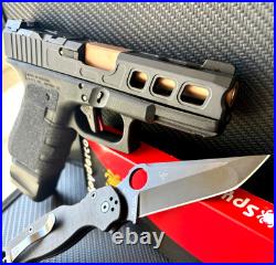 Glock 19 Gen 3 Slide with Ported Barrel RMR Cut Complete G19 RXM Upper +FREE KNIFE