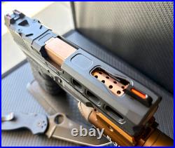 Glock 19 Gen 3 Slide with Ported Barrel RMR Cut Complete G19 RXM Upper +FREE KNIFE