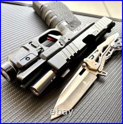 Glock 19 Gen 3 Slide with Ported Barrel RMR Cut Complete G19 RXM Upper +FREE KNIFE