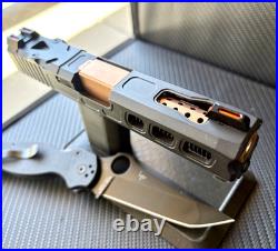 Glock 19 Gen 3 Slide with Ported Barrel RMR Cut Complete G19 RXM Upper +FREE KNIFE