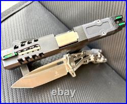 Glock 19 Gen 3 Slide with Ported Barrel RMR Cut Complete G19 RXM Upper +FREE KNIFE