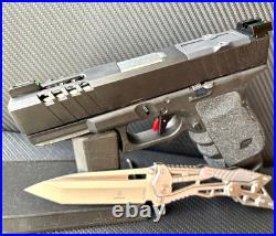 Glock 19 Gen 3 Slide with Ported Barrel RMR Cut Complete G19 RXM Upper +FREE KNIFE