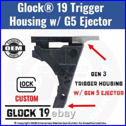 Glock 19 Lower Part Kit Gen 3 OEM G19 LPK Armorer G5 Complete Custom Upgrade