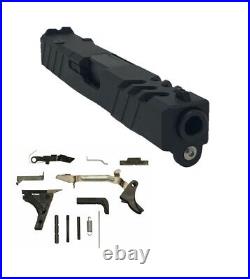 Glock 19 Slide Complete Assembled RMR Cut WithBarrel + BUIS + LP Kit Fits Gen 1-3