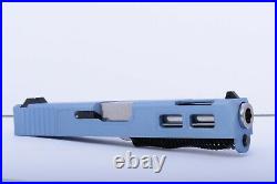 Glock 19 complete Window slide-Blue- with Lower parts kit free shipping