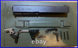 Glock 23.40SW OEM Slide and complete Parts kit P80