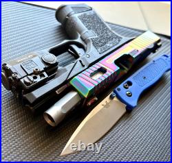 Glock 26 Gen 3 Slide Zaffiri Ported Barrel RMR Cut Complete G26 Upper FREE KNIFE