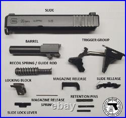 Glock 26 Gen 4 OEM complete slide & LPK