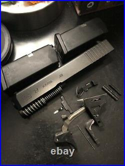Glock 27.40 S&W Gen 3 4 Complete Slide Frame Parts OEM Polymer80 Kit
