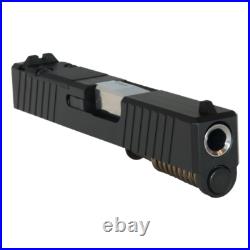 Glock 43 / 43x Gen 4-5 Compatible Complete Slide RMS Optic Cut Assembled