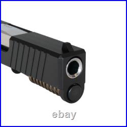 Glock 43 / 43x Gen 4-5 Compatible Complete Slide RMS Optic Cut Assembled