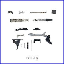 Glock 43 Complete Lower Kit and Upper Parts Kit with 5.5 lb Trigger Connector