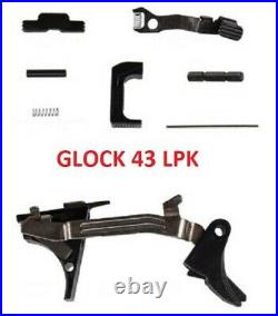Glock 43 Complete Lower Parts Kit 9-MM LPK SS-80 Polymer