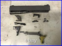 Glock 43 Complete OEM Factory Slide and Lower parts kit, mags, SS80 Polymer80 NS