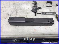 Glock 43 Complete OEM Factory Slide and Lower parts kit, mags, SS80 Polymer80 NS