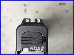 Glock 43 OEM Complete Slide, Lower Parts Kit LPK, 2 Mags, Case for G43 NS SS80
