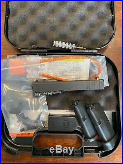 Glock 43 OEM Complete Slide, Lower Parts Kit LPK, 2 Mags and Case NEW G43 SS80