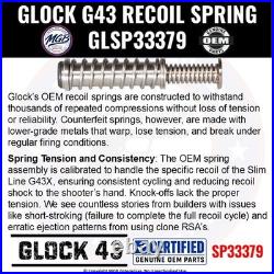 Glock 43 Upper Part Kit OEM G43 UPK Complete