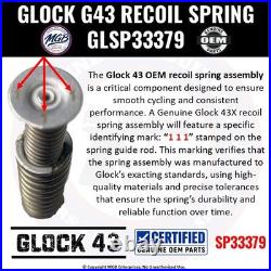 Glock 43 Upper Part Kit OEM G43 UPK Complete