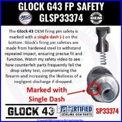 Glock 43 Upper Part Kit OEM G43 UPK Complete