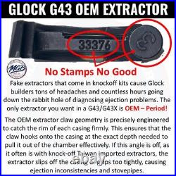 Glock 43 Upper Part Kit OEM G43 UPK Complete