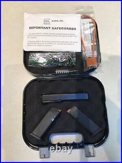 Glock 43X Complete Slide, Lower Parts Kit, 2 Magazines, Box, Paperwork, P80, 43