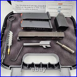 Glock 43X MOS Complete OEM Slide Barrel Upper & LPK Frame Parts Kit, 2 Magazines